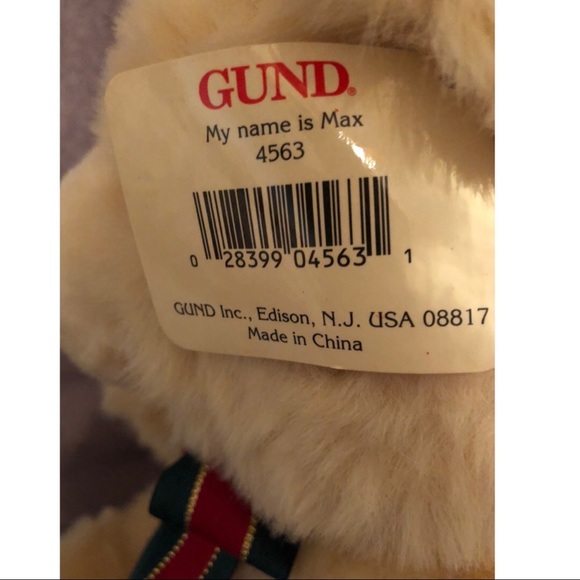 Gund Bear- Gotta Getta Gund (Max) - Picture 5 of 8